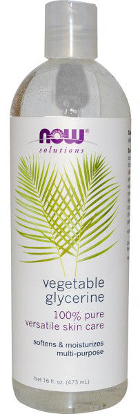 Vegetable Glycerine - 473 ml - NOW Foods | WestPharmacy.nl - Skin Care