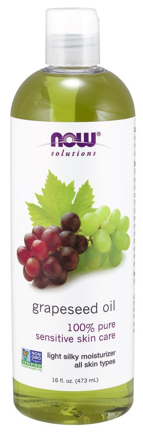 Grapeseed Oil - 473 ml - NOW Foods | WestPharmacy.nl - Fatty acids