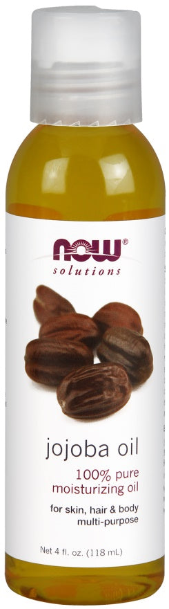 Jojoba Oil - 100% Pure - 118 ml - NOW Foods | WestPharmacy.nl - Hair, Skin & Nails