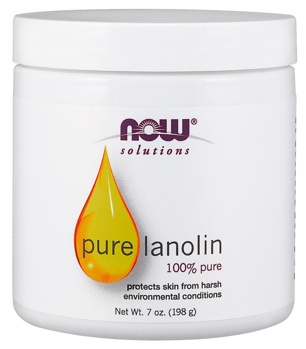 Lanolin, 100% Pure - 198g - NOW Foods | WestPharmacy.nl - Skin Care