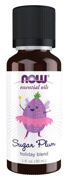 Essential Oil, Sugar Plum - 30 ml - NOW Foods | WestPharmacy.nl - Aromatherapy and essential oils
