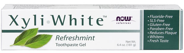 XyliWhite, Refreshmint Toothpaste Gel - 181g - NOW Foods | WestPharmacy.nl - Toothpaste