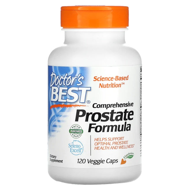 Comprehensive Prostate Formula - 120 vcaps - Doctor's Best | WestPharmacy.nl - Prostate Health