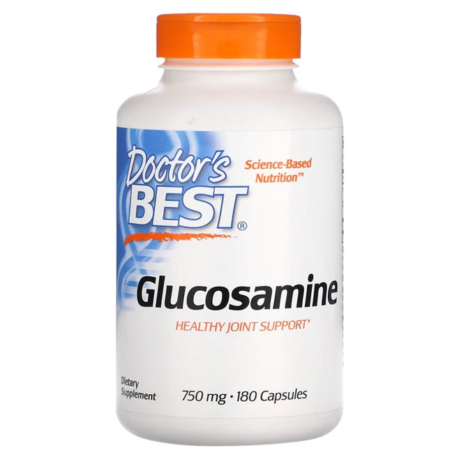 Glucosamine Sulfate, 750mg - 180 caps - Doctor's Best | WestPharmacy.nl - Joint Support
