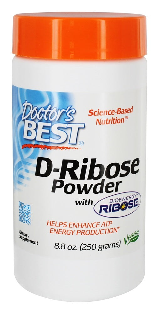 D-Ribose, Powder - 250g - Doctor's Best | Vaistine1.lt | WestPharmacy.eu