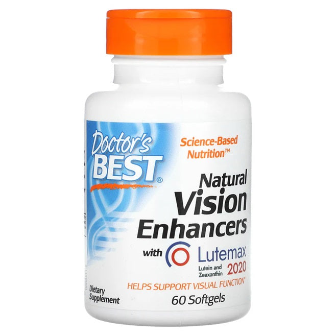 Natural Vision Enhancers - 60 softgels - Doctor's Best | WestPharmacy.nl - Eye & Vision