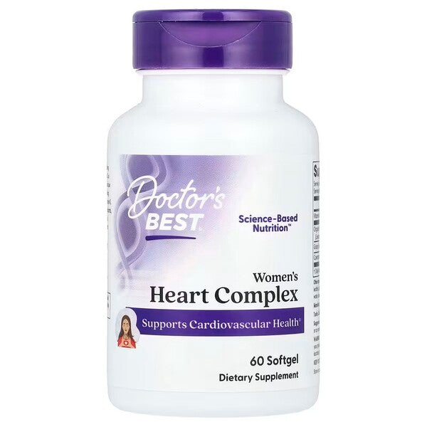 Women's Heart Complex - 60 softgels - Doctor's Best | WestPharmacy.nl - Cardiovascular Health