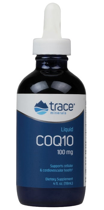 Liquid CoQ10, 100mg - 118 ml - Trace Minerals | WestPharmacy.nl - Cardiovascular Health