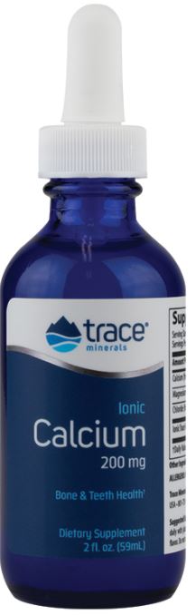 Ionic Calcium, 200mg - 59 ml - Trace Minerals | WestPharmacy.nl - Minerals