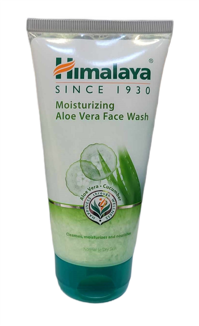 Moisturizing Aloe Vera Face Wash - 150 ml - Himalaya | WestPharmacy.nl - Face gel