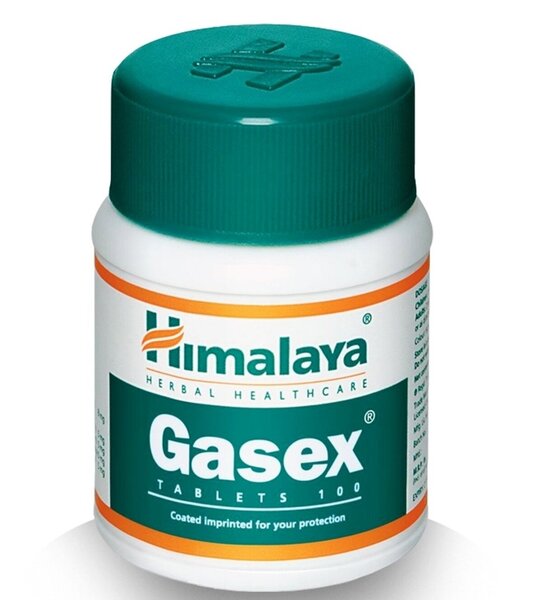 Gasex - 100 tablets - Himalaya | WestPharmacy.nl - Gut Health