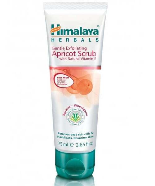 Gentle Exfoliating Apricot Scrub - 75 ml - Himalaya | WestPharmacy.nl - Face Scrub