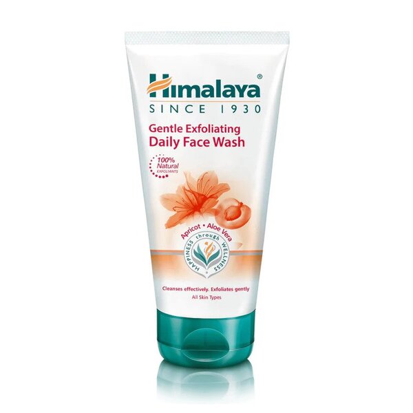 Gentle Exfoliating Daily Face Wash - 150 ml - Himalaya | WestPharmacy.nl - Face gel