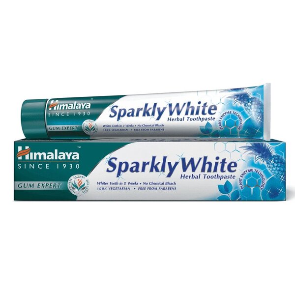 Sparkly White Herbal Toothpaste - 75 ml - Himalaya | Vaistine1.lt | WestPharmacy.eu