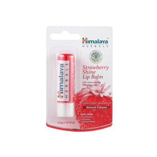 Strawberry Shine Lip Balm - 4.5g - Himalaya | WestPharmacy.nl - Lip balm