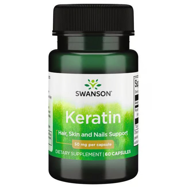 Keratin 50mg 60 CAPS - Swanson | WestPharmacy.nl