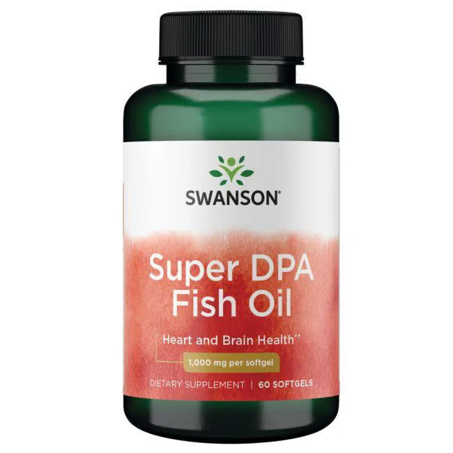 Super DPA Fish Oil 1000mg 60 SGELS - Swanson | WestPharmacy.nl