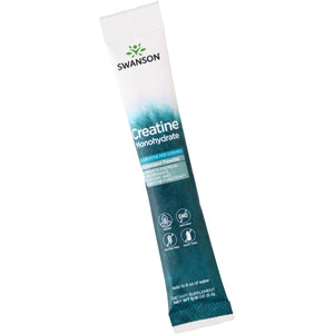 Creatine Monohydrate 30 Stick Packs - Unflavored - Swanson - WestPharmacy.nl