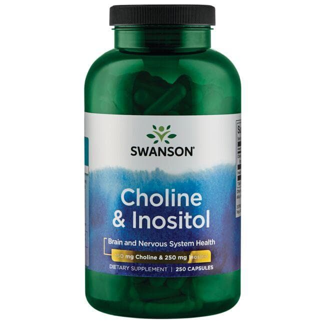 CHOLINE INOS.250/250mg 250 CAPS - Swanson | WestPharmacy.nl