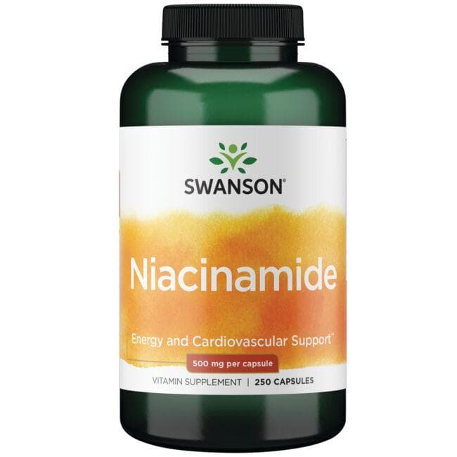 NIACINAMIDE 500mg 250 CAPS - Swanson | WestPharmacy.nl