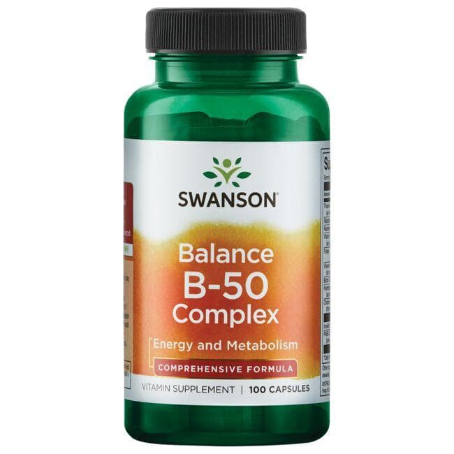 BALANCE B-50 100 CAPS - Swanson | WestPharmacy.nl
