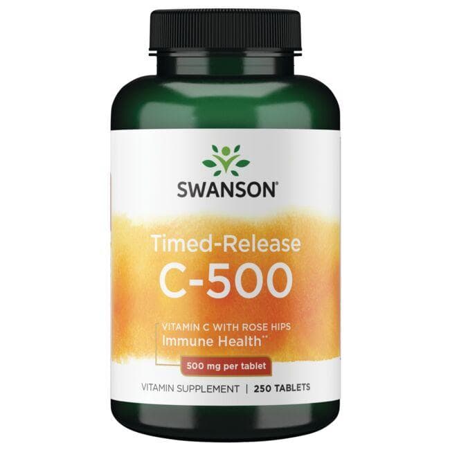 VITAMIN C 500mg W/RH TR 250 TABS - Swanson | WestPharmacy.nl