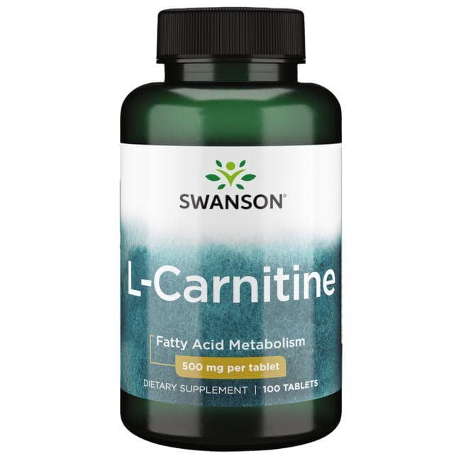 L-CARNITINE 500mg 100 TABS - Swanson | WestPharmacy.nl