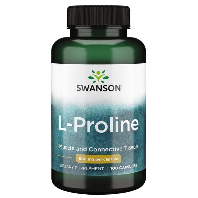 L-PROLINE 500mg 100 CAPS - Swanson | WestPharmacy.nl