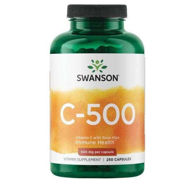 VITAMIN C 500mg W/R H 250 CAPS - Swanson | WestPharmacy.nl