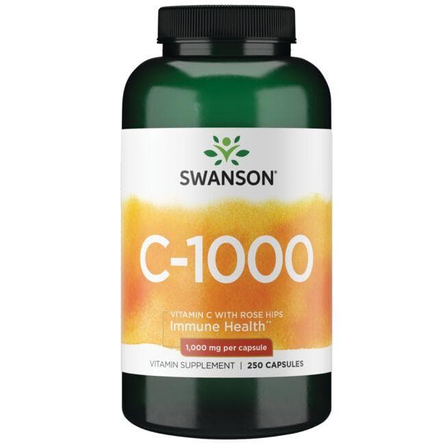 VITAMIN C 1000mg W/R H 250 CAPS - Swanson | WestPharmacy.nl