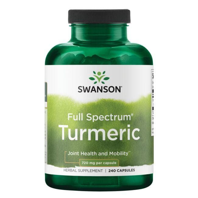 FULL SPECTRUM TURMERIC 720mg 240 CAPS - Swanson | WestPharmacy.nl