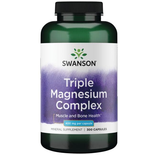 TRIPLE MAGNESIUM COMPLEX 300 CAPS - Swanson | WestPharmacy.nl
