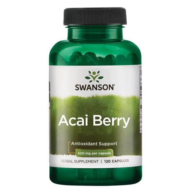 ACAI BERRY 500mg 120 CAPS - Swanson | WestPharmacy.nl