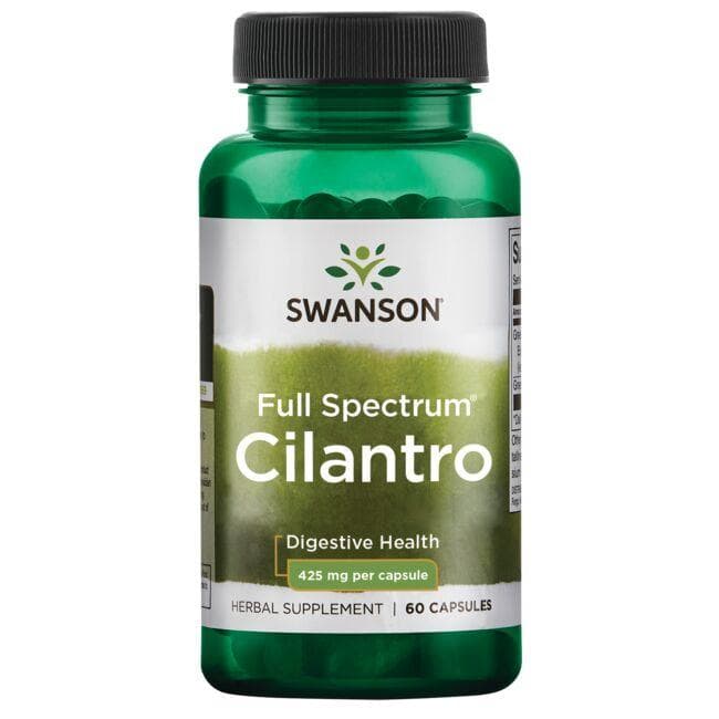 CILANTRO (CORIANDER)425MG 60 CAPS - Swanson | WestPharmacy.nl