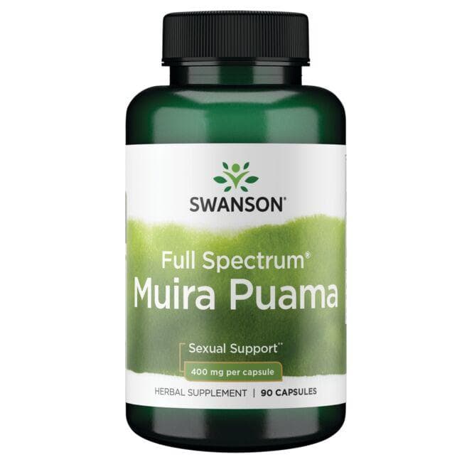 FULL SPECTRUM MUIRA PUAMA ROOT 400mg 90CAPS - Swanson | WestPharmacy.nl