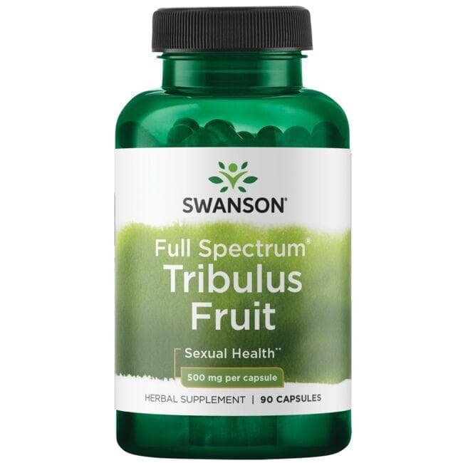 FULL SPECTRUM TRIBULUS FRUIT 500mg 90 CAPS - Swanson | WestPharmacy.nl