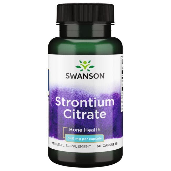 Strontium Citrate 340mg 60 CAPS - Swanson | WestPharmacy.nl