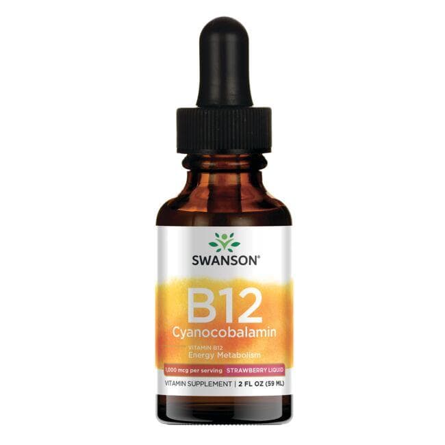 B-12 SUBLINGUAL LIQUID 1,000MCG 59 ML - Swanson | WestPharmacy.nl