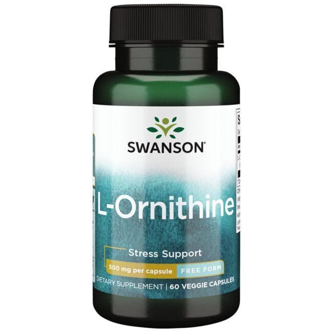 L-ORNITHINE 500mg 60 VCAPS - Swanson | WestPharmacy.nl