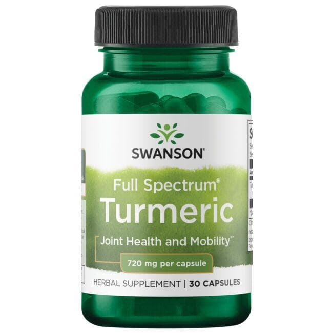 TURMERIC 720mg 30 CAPS - Swanson | WestPharmacy.nl