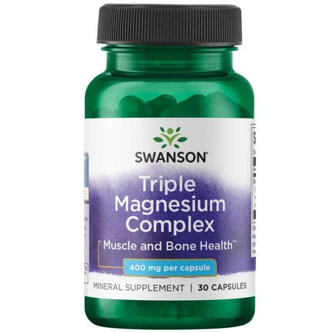 TRIPLE MAGNESIUM COMPLEX 30 CAPS - Swanson | WestPharmacy.nl