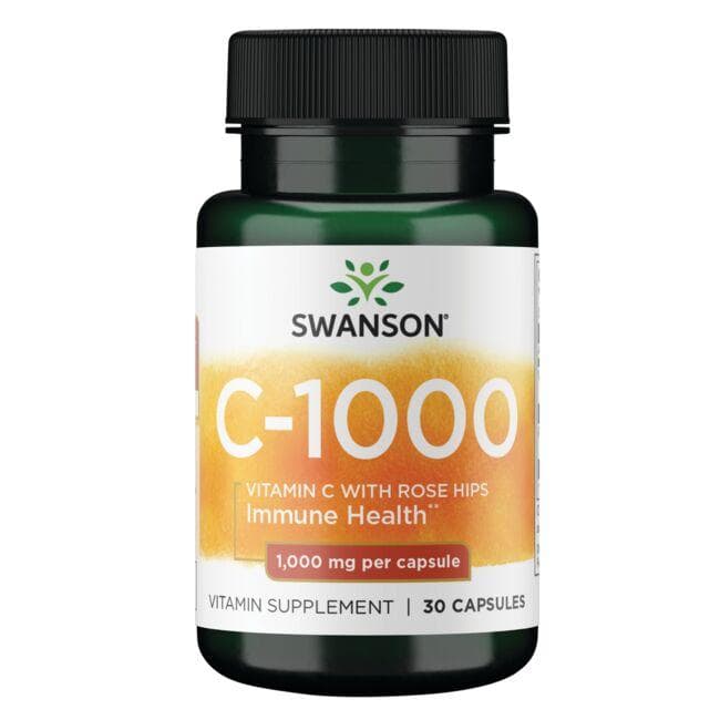VITAMIN C 1000mg W/R H 30 CAPS - Swanson | WestPharmacy.nl