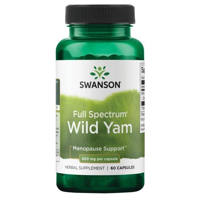 Full Spectrum Wild Yam 400mg 60 CAPS - Swanson | WestPharmacy.nl