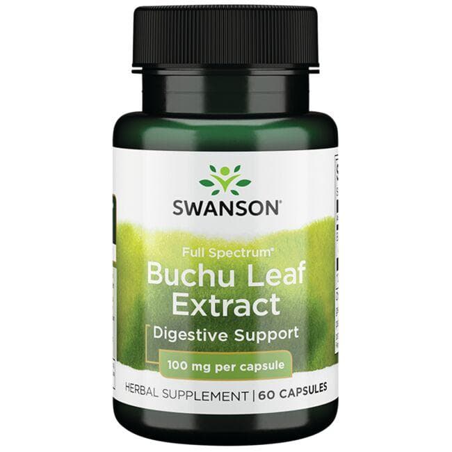 FULL SPECT BUCHU LEAF 4:1 100mg 60 CAPS - Swanson | WestPharmacy.nl