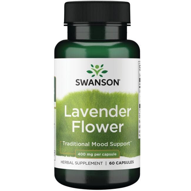 LAVENDER FLOWER 400mg 60 CAPS - Swanson | WestPharmacy.nl