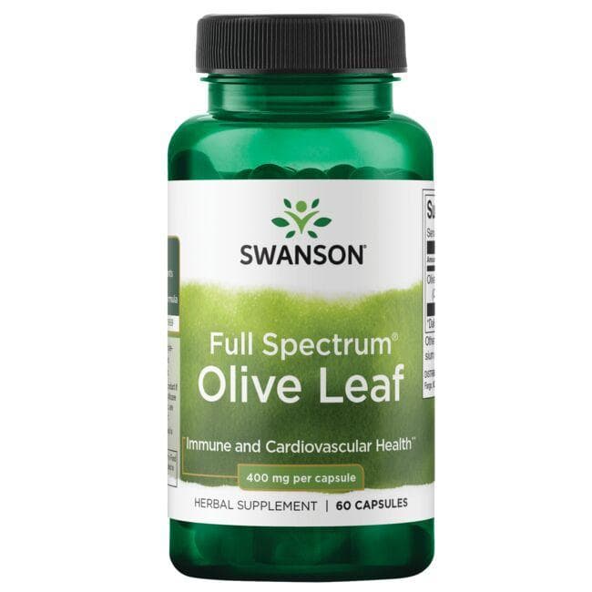 FULL SPECTRUM OLIVE LEAF 400mg 60 CAPS - Swanson | WestPharmacy.nl