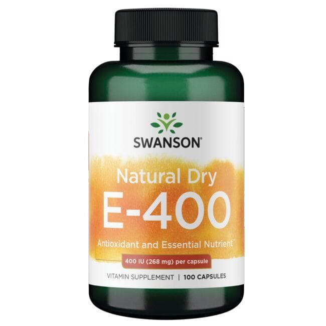 Natural Dry E-400 400 IU (268mg) 100 CAPS - Swanson | WestPharmacy.nl