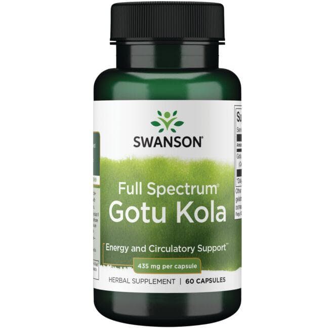 GOTU KOLA 435mg 60 CAPS - Swanson | WestPharmacy.nl