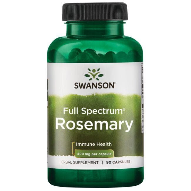 ROSEMARY 400mg 90 CAPS - Swanson | WestPharmacy.nl