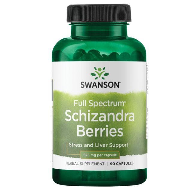 SCHIZANDRA BERRIES 525MG 90 CAPS - Swanson | WestPharmacy.nl